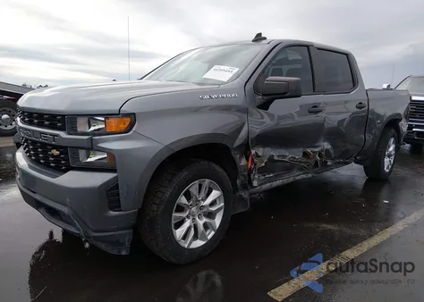 2020 Chevrolet Silverado 1500 4Wd Short Bed Custom from USA, damaged, VIN 1GCUYBEF0LZ157983